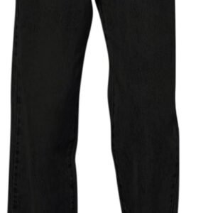 Straight Leg Jeans for Women High Waisted Jeans Frayed Baggy Pants Raw Hem Loose Stretchy Cropped Wide Leg Jeans