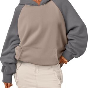 Oversized Hoodies for Women Pullover Fleece Fall Sweatshirts Fashion Y2K Outfits Clothes 2025