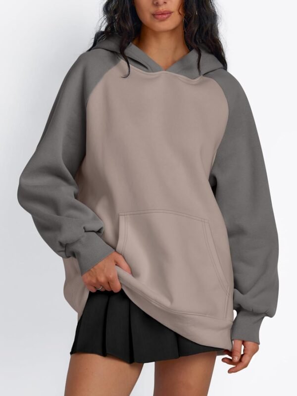 Oversized Hoodies for Women Pullover Fleece Fall Sweatshirts Fashion Y2K Outfits Clothes 2025