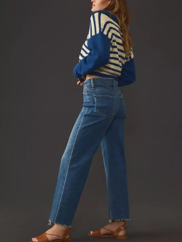 Jeans for Women Wide Leg Baggy High Waist Boyfriends Straight Leg Stretchy Denim Pants Trendy Fall 2024