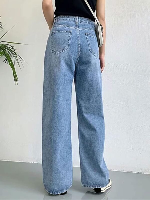 Women Wide Leg Jeans High Waist Baggy Jeans for Women Loose Boyfriends Jeans Denim Pants Y2K 90s