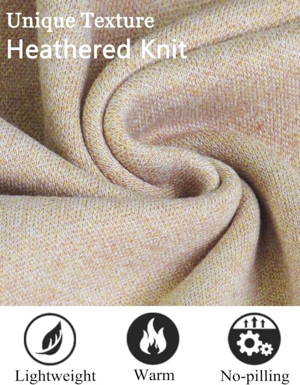 Mens Quarter Zip Pullover Slim Fit Lightweight Knit Pullover Sweaters Casual Polo Sweater